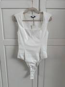 Białe body z poduszkami Zara M/38 nowe z metkami