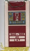 Proporczyk - Rybnik - 40 lat KBO ROW 1988r.