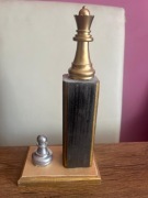 Puchar szachowy Hetman Królowa Statuetka