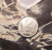 Aluminiowe 2 zł z 1889 malutkie