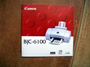 Instrukcja książeczka stara Canon BJC-6100 LPT USB