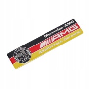 Naklejka Emblemat Znaczek Logo AMG MERCEDES 100mm x 25mm klapa błotnik