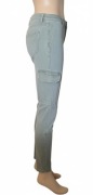 Next – Spodnie Legginsy z Kieszeniami Bojówki Joggery Khaki – Rozmiar 36 S