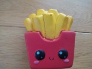 zabawka antystresowa gniotek squishy frytki 11cm x11 cm x 4 cm