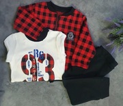 Komplet 3-częściowy dla chłopca 86/92 2 latka