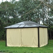 Panele boczne zasłony kotary do altany ogrodowej 