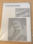 Zasieki betonowe H0 GPM