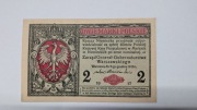 2 marki polskie, 1916, Generał, Miłczak #9b, stan III+