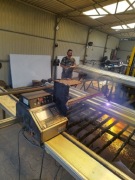 Wypalanie cięcie CNC plazmowe laser