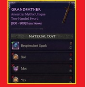 Diablo 4 Grandfather Zestaw Run do złożenia ETERNAL Wieczność