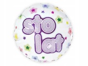 Balon foliowy gwiazdki Sto Lat Godan