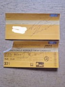 Dwa bilety z Gali Bokserskiej Arena Nürnberg 16.02.2008 Valuev-Liakhovich