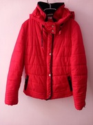 Wyprzedaż Kurtka damska czerwona roz.42 wymiary opis