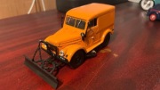 GAZ 69 Pług 1:43 DeAgostini