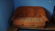 Nowoczesna, rozkładana Sofa w kolorze CINAMONE (pomarańczowa)