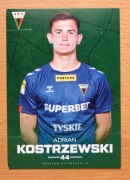 Oficjalna karta klubowa GKS Tychy 2022/23 Adrian Kostrzewski