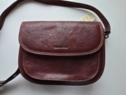 Skórzana brązowa torebka GIANNI CONTI Nowa