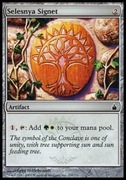 MTG Magic the Gathering - Selesnya Signet FOIL