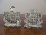 Solniczka pieprzniczka szkło  