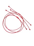 Kabała męska bransoletka szczęścia talizman czerwona nitka sznurek