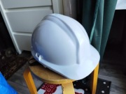 Kask ochronny biały BHP 