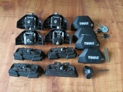 THULE 710700 + 7060 uchwyt na relingi dachowe