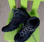 Quechua. Buty czarne trekkingowe. R 39.