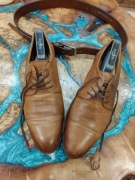 Buty eleganckie marki Wojas plus pasek skórzany Albatros 