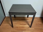 Stół rozkładany ciemny brąz 80/120x70 cm