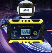 Prostownik samochodowy 12V AGM żelowe 6A Ładowarka Funkcja regeneracji 