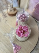 Świeca sojowa w krysztale zapachowa kaszmirowa wanilia 230g