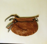 Saszetka skórzana damska