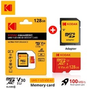 Karta pamięci KODAK 128GB SDXC MicroSD C10 V30 U3 A1 4K PREMIUM 100mb/s