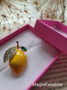 Broszka cytrynka 