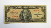5 Peso 1949 r.  Kuba