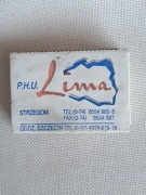 Zapałki kolekcjonerskie reklamowe .