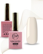 Nisu Nails Rubber Base Vanilla Milk 15ml Baza kauczukowa UV/LED do hybryd