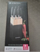 Zestaw noży w bloku Ambition