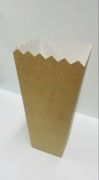 Pudełka na Popcorn 1,8 L – kraft + biały środek (odsprzedaż, 400 szt.)