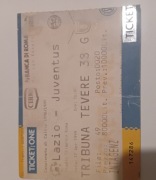 Bilet meczowy serie A sezonu 98/99 Lazio Rzym - Juventus Turyn 