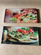 Mozaika szklana prostokąty 4,5x9,8cm nadruk na szkle PIZZA