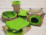 Zestaw dla gryzoni szczurków koszatniczek szynszyli 