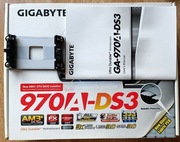 Używana płyta główna GA-970A-DS3 + procesor AMD Athlon II X2 260 – komplet