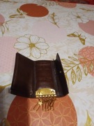 Skórzany Brelok portfel na klucze