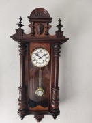 444 Zegar wiszący mechaniczny Carl Werner z roku 1898