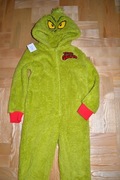 13^ The Grinch strój przebranie piżama 9/10 Lat_ 136/140 cm  