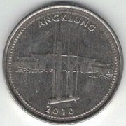 Indonezja 1000 rupii 2010 - 24,15 mm - nr 3