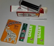 Maszynka do zwijania rolowania skrętów tytoniu GIZEH bibułki