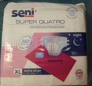 Seni Super Quatro Pieluchomajtki rozmiar XL 10 szt.