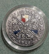 Moneta Krzyżacka kopia D w kapslu